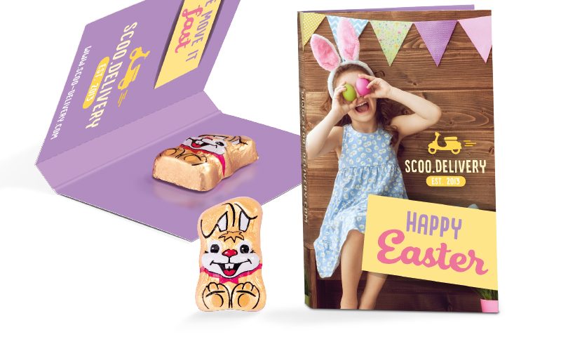 Promotion Card Easter Bunny